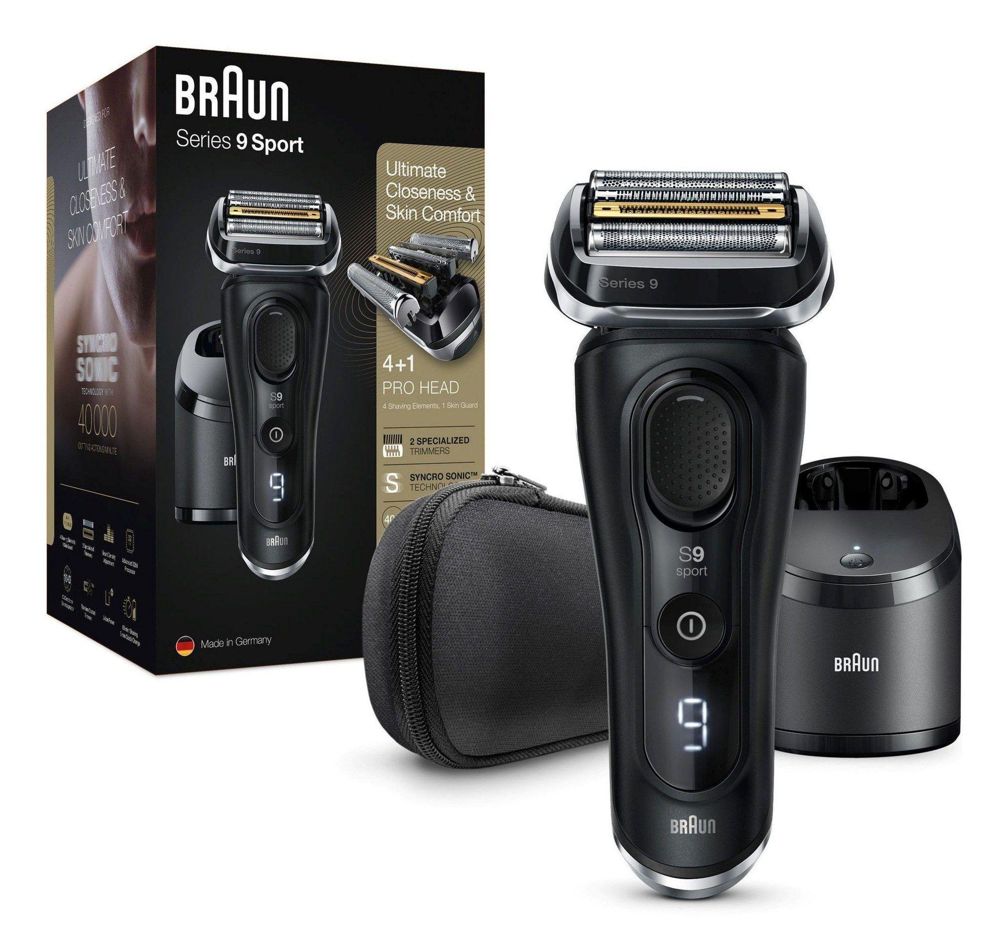 Máquina de Barbear BRAUN Series 9 9352cc System Sport (Preto e Cinzento), miniatura 2