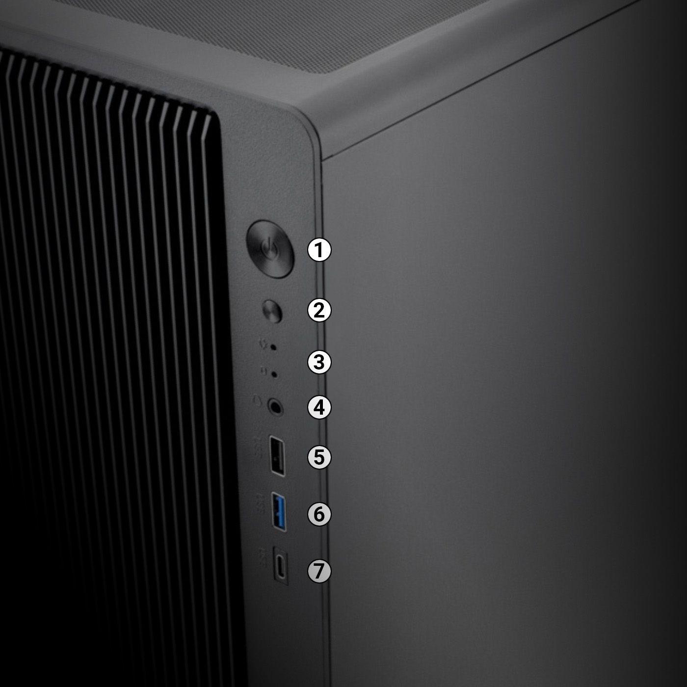 Caixa Gaming Micro-ATX COOLBOX GM350 Darkface (Micro-ATX e Mini-ITX - Micro-ITX, Micro ATX - Preto) — miniatura 8