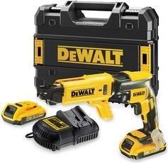 Aparafusadora para Placas de Gesso Cartonado DEWALT DCF620P2K-QW (Preto e Amarelo)