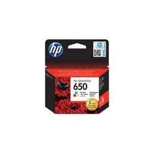 Tinteiro HP 650 CZ102AE (Ciano, Magenta e Amarelo)