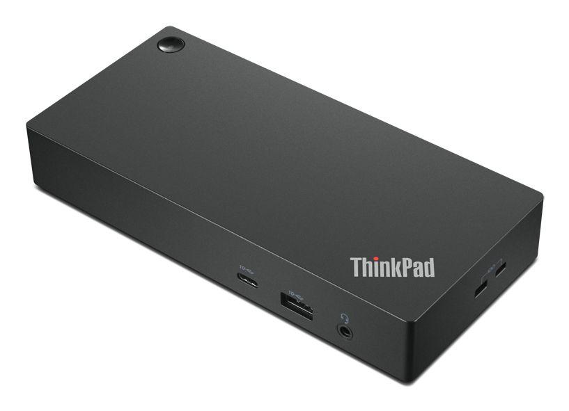 Estação de Ancoragem USB-C LENOVO ThinkPad Universal USB-C Dock 40AY0090EU (Windows 10, Windows 7 - Preto) — imagem 1