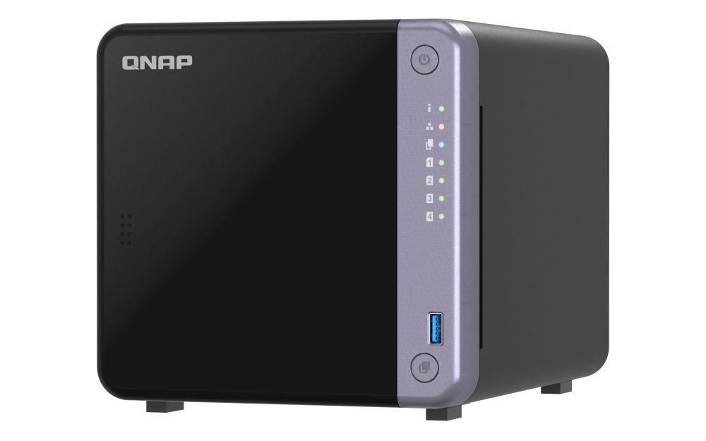 NAS QNAP TS-432X-4G (4 GB - 4 baias - Preto)