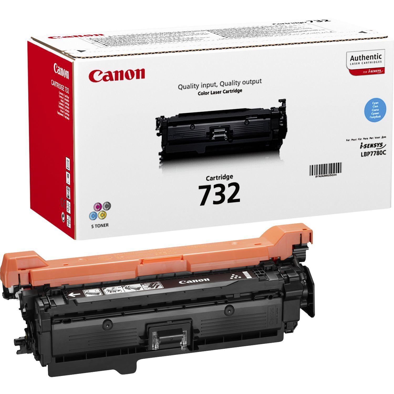 Toner CANON 732C (6400 páginas - Canon i-SENSYS LBP7780Cx - Ciano), miniatura 2