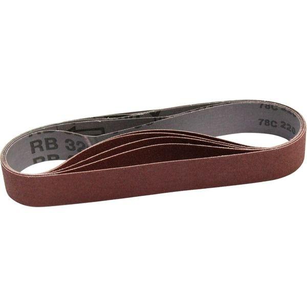 Cinta Abrasiva MAKITA P-00103 (30 x 533 mm - Grão 80 - Conjunto de 5) — miniatura 2
