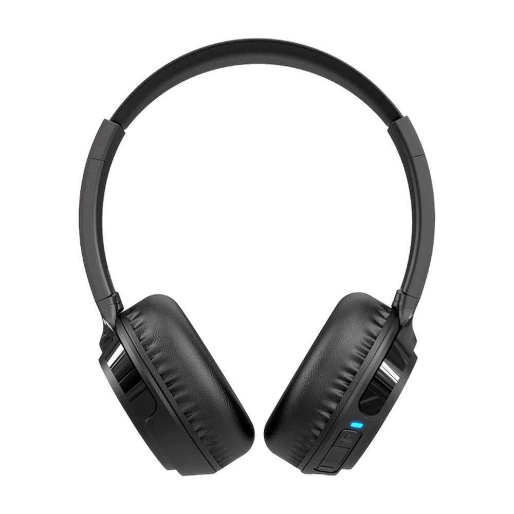 Auscultadores SPC Heron 2 Studio Sem Fios (Binaural - Bluetooth, USB Type-C - Supra-aural - Preto)
