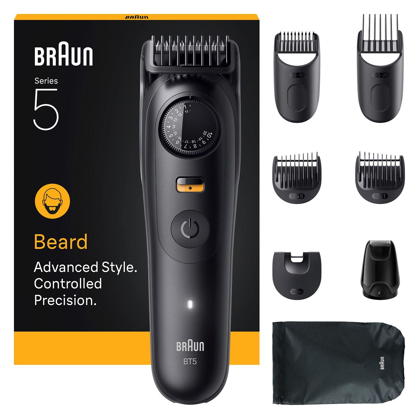 Aparador de Barba BRAUN BT5560 (Preto)