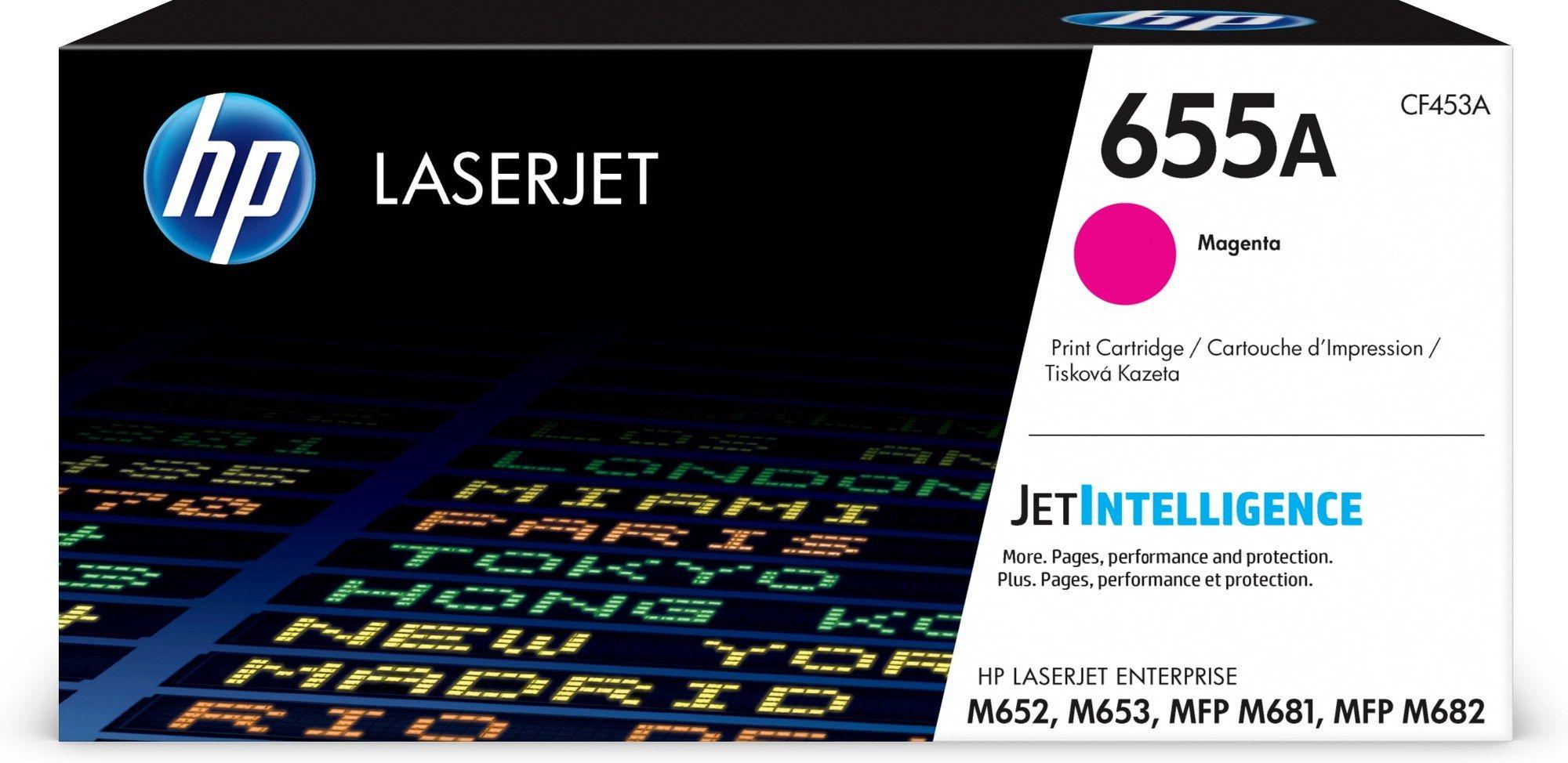 Toner HP 655A CF453A (10 500 páginas - Magenta)