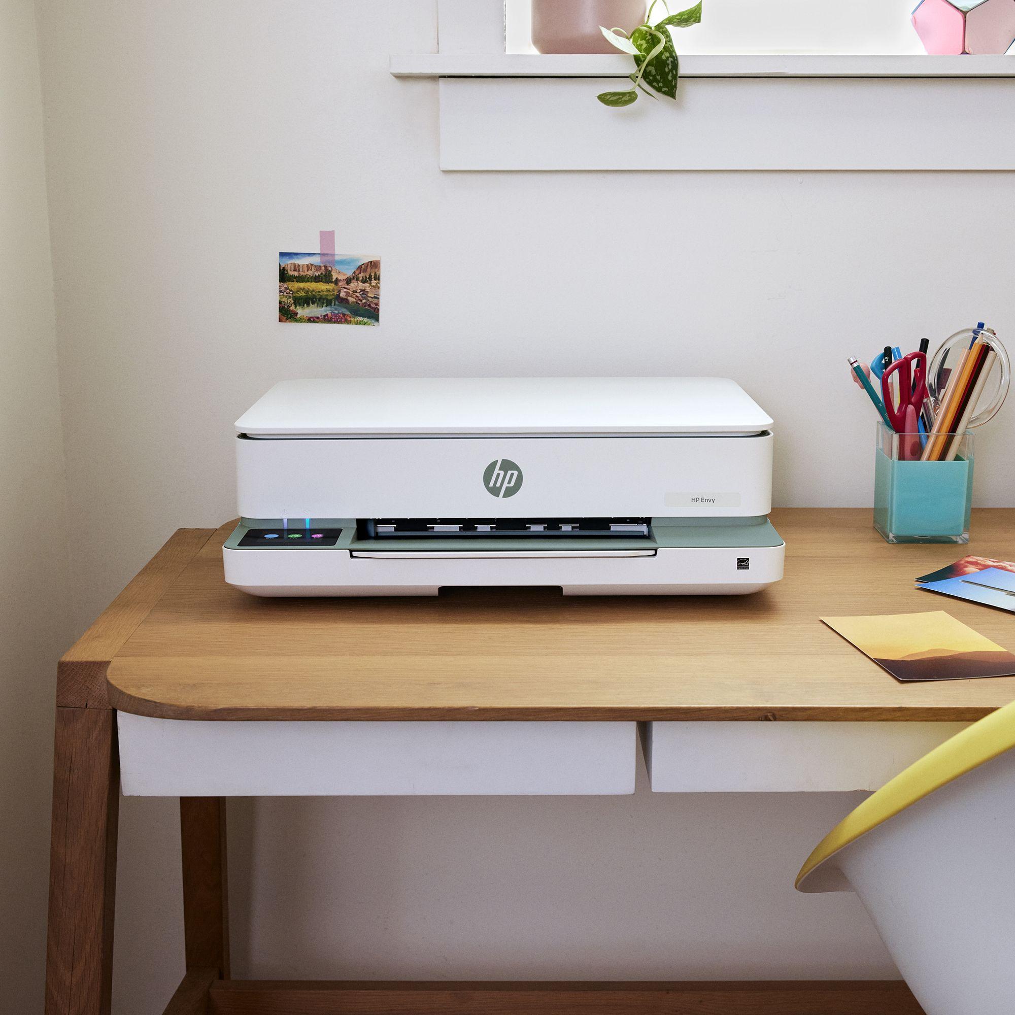 Impressora Multifunções HP ENVY 6120 (A4 - Impressão a cores - 100 folhas - Bege), miniatura 6