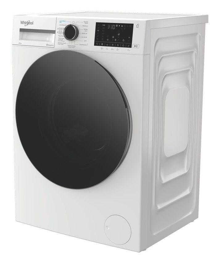 Máquina de Lavar e Secar Roupa Independente WHIRLPOOL WAD8536WBCSPT (B - 8 kg - 5 kg - Branco)