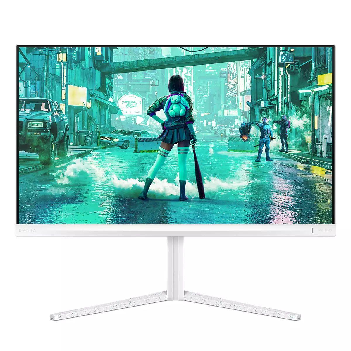 Monitor PHILIPS Evnia 27M2N3201A/00 (27" - Fast IPS - 180 Hz - Branco) — miniatura 5