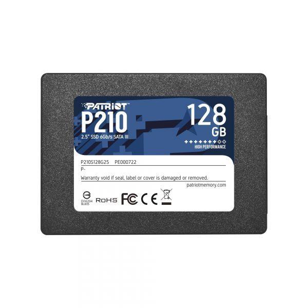 SSD PATRIOT P210S128G25 (128 GB - 2,5" - SATA)
