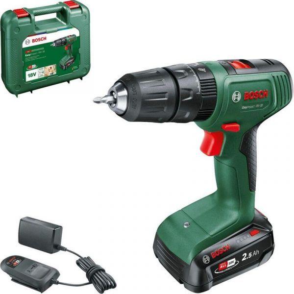 Berbequim Aparafusador de Percussão BOSCH EasyImpact 18V-38 (Verde/Preto)