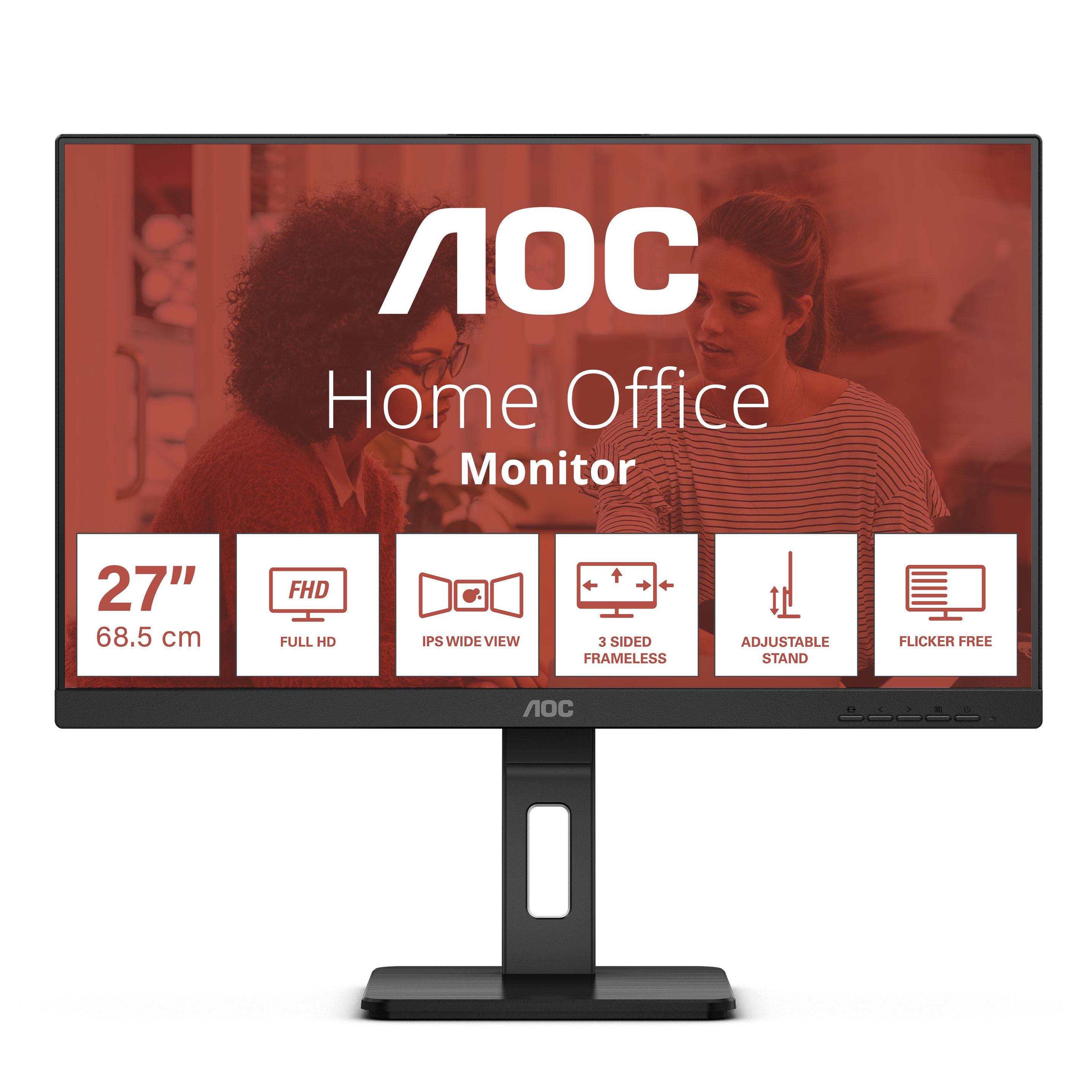 Monitor AOC 27E3QAF (27" - IPS - 100 Hz - Preto)