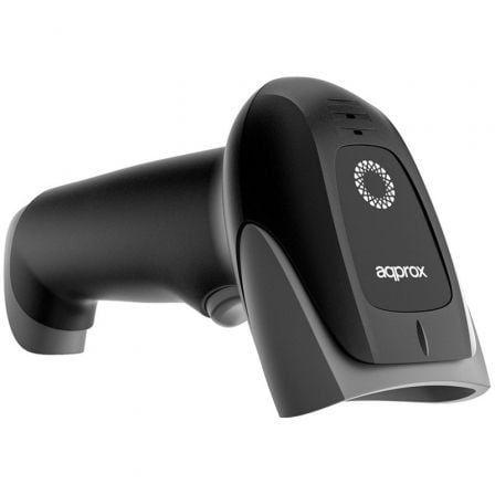 Leitor de Códigos de Barras Sem Fios APPROX APPLS25WS (USB - Bluetooth, RF, USB - Preto e Laranja)