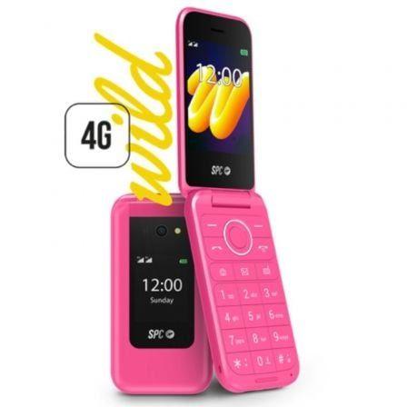Telemóvel para Seniores SPC Wild 2336P (2,8" - Dual SIM - RAM 128 MB - Rosa)
