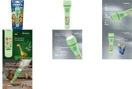 Lanterna Infantil VARTA Kids Dschungel (LED 10 lm, 2xAA - Verde)