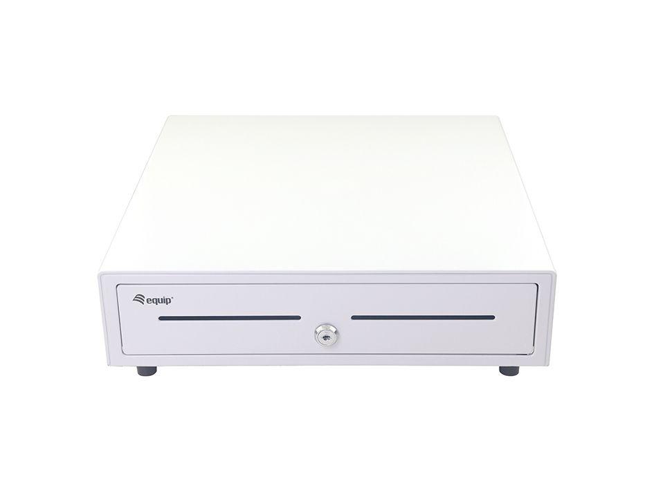 Gaveta de Dinheiro EQUIP 351011 (12V - RJ11 - 4 Notas/8 Moedas - Branco)