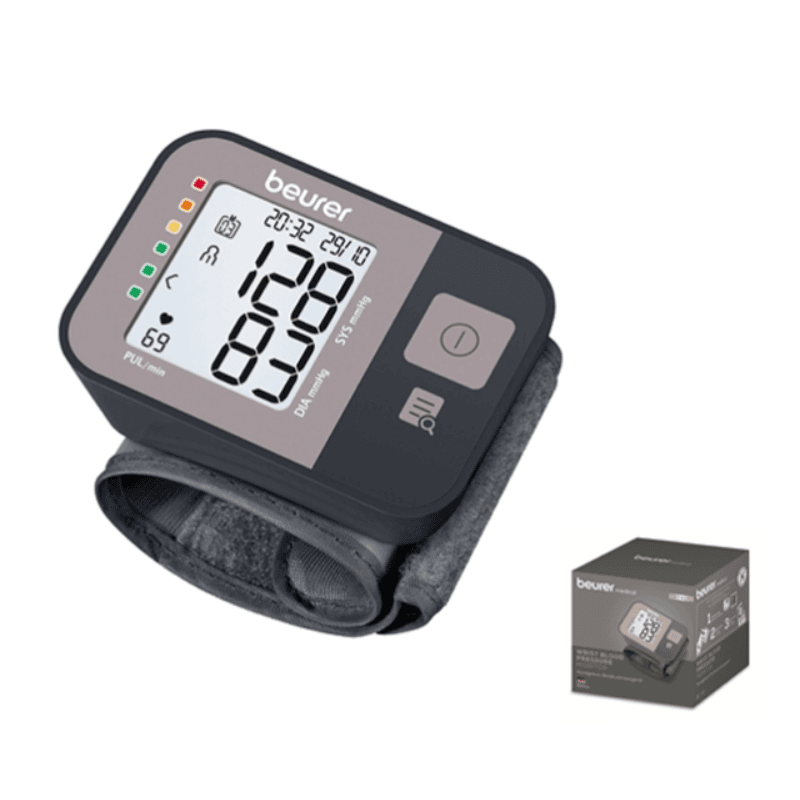 Tensiómetro de Pulso BEURER BC1R VITAL+ (Cinzento)