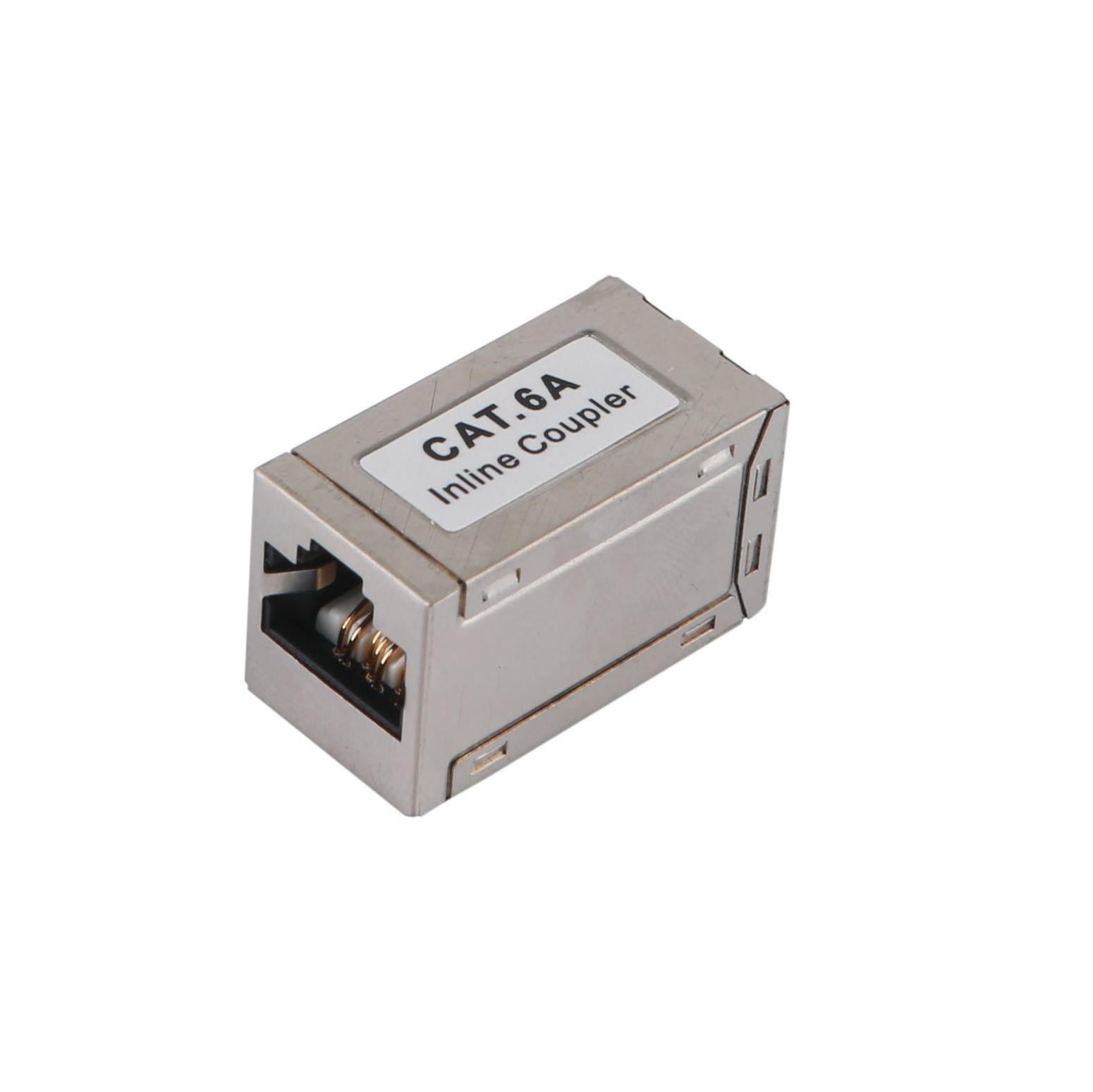 Acoplador RJ45 EQUIP 221171 (RJ-45 - Cat6a - Prateado)