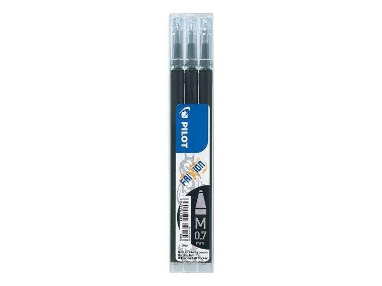 Recargas para Esferográfica PILOT FriXion Ball/Clicker (Preto)