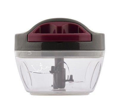 Picadora Manual JATA AC57E (Aço - Preto e Transparente)