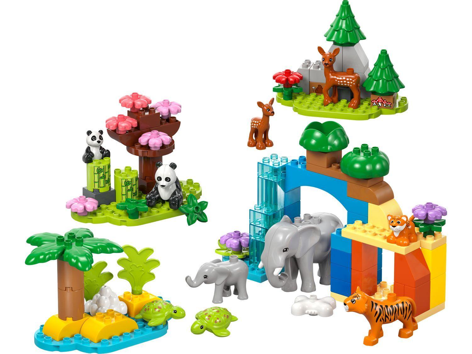 LEGO 10446 Duplo Famílias de Animais Selvagens 3-em-1 (2+ anos - 92 peças)