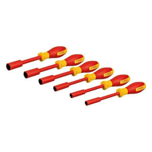 Conjunto de Chaves de Copo Isoladas BOSCH Professional 1600A02NF3 (Vermelho e Amarelo)