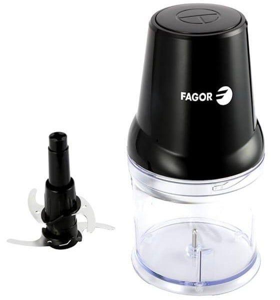 Picadora FAGOR EasyCut (400 W - 0,5 l - Plástico - Preto e Transparente)