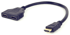 Splitter HDMI GEMBIRD DSP-2PH4-04 (Até 5 m - 2x HDMI Type-A padrão - HDMI Type-A padrão - Preto)