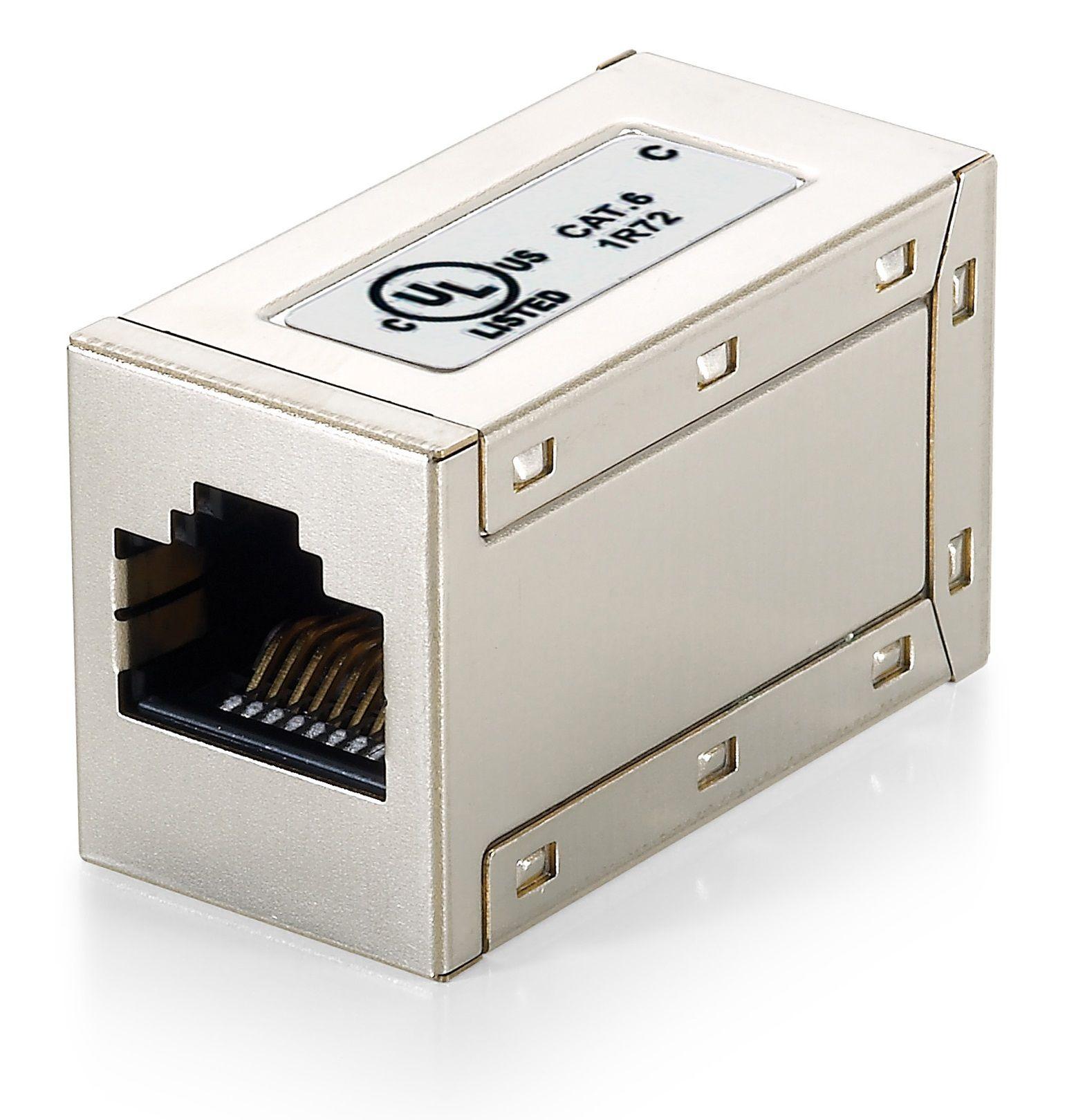 Acoplador RJ45 EQUIP 121169 (RJ-45 - CAT.6 - Metálico)