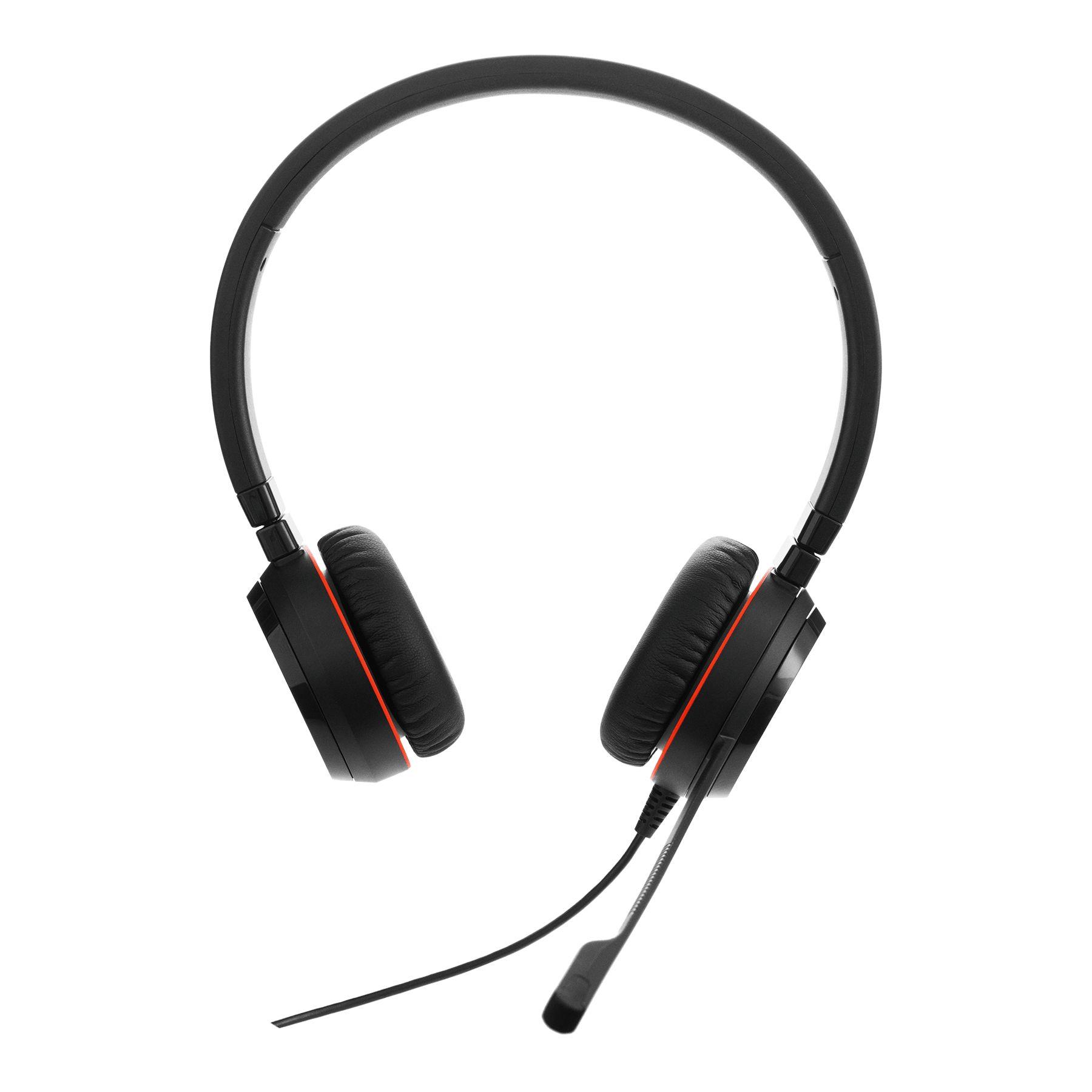 Headset JABRA Evolve 30 II (Binaural - Com fios - Supra-aural - Preto)