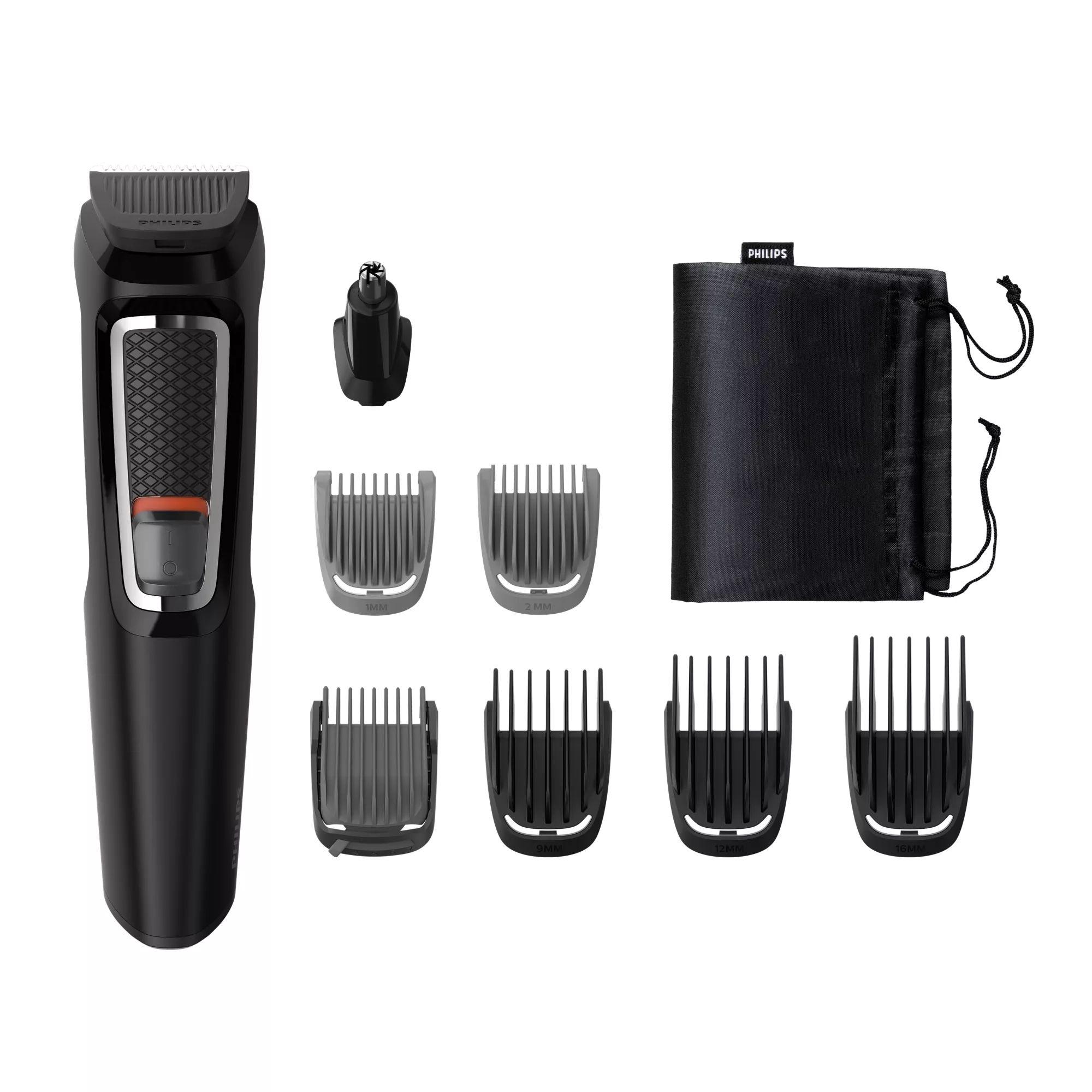 Aparador de Barba e Cabelo PHILIPS MG3730/15 (Aço inoxidável - Preto)