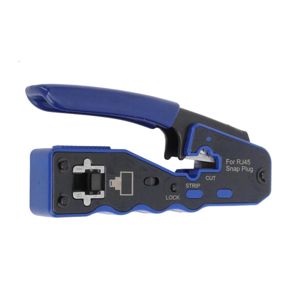 Alicate de Crimpar PHASAK Fastcrimp TD 020 (RJ45 - Cat 5/5e/6/6A/7 - com Descarnador)