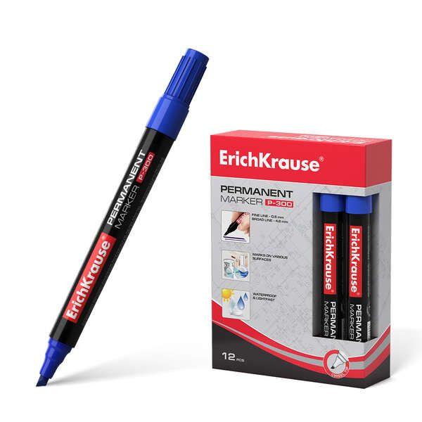 Marcador Permanente ERICHKRAUSE P-300 (Azul)