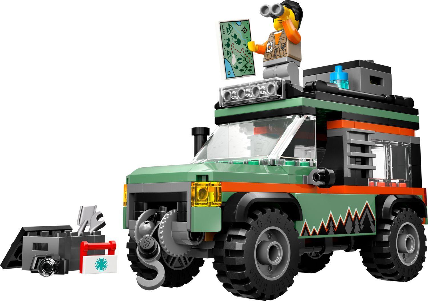 LEGO 60447 City Carrinha de Montanha 4x4 Todo-o-Terreno (6+ anos - 221 peças)