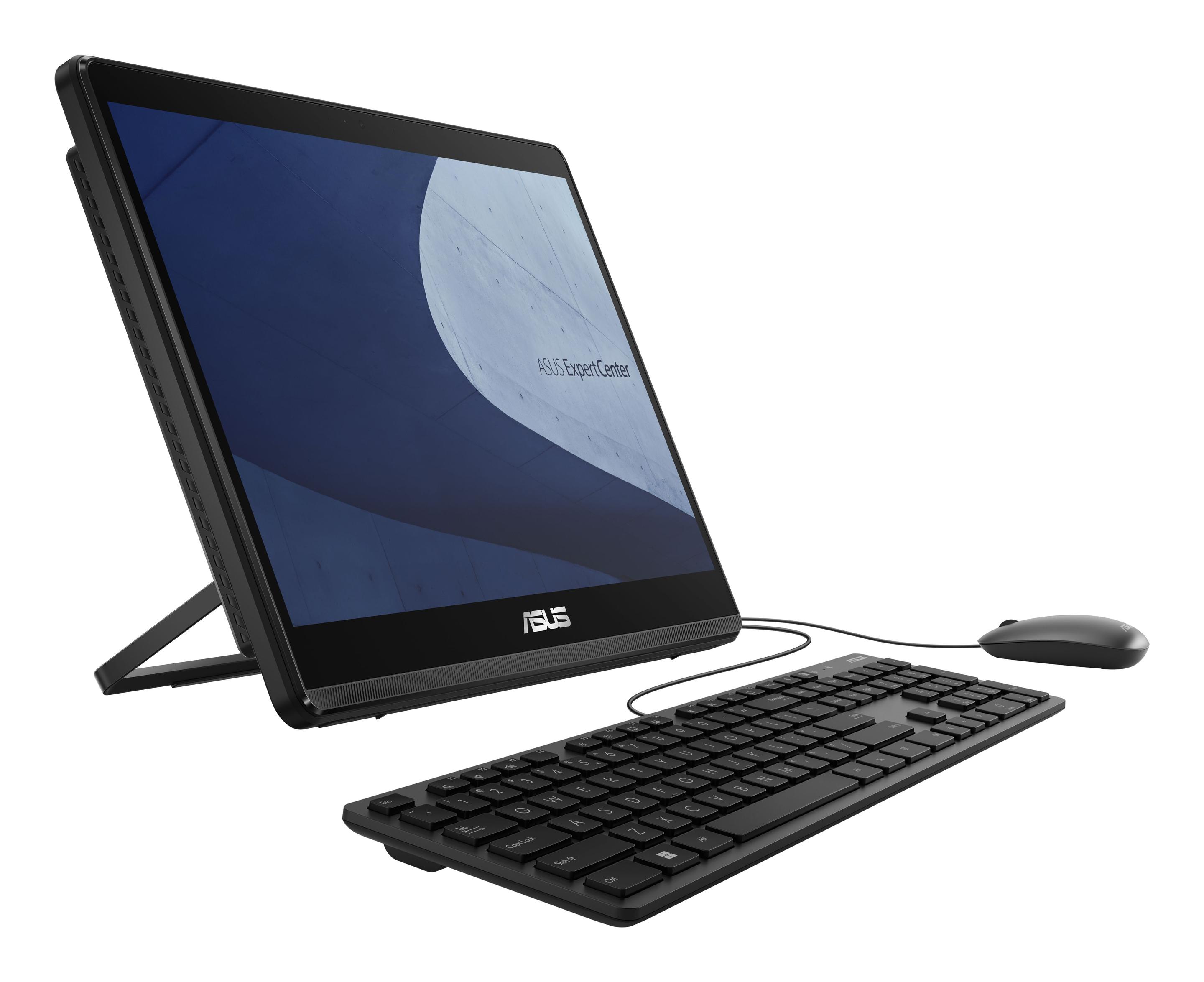 Computador All-in-One ASUS ExpertCenter E1 E1600WKAT-BMR270M (Intel Celeron N4500 - 8GB - 256GB SSD - 15,6" Tátil - Preto)