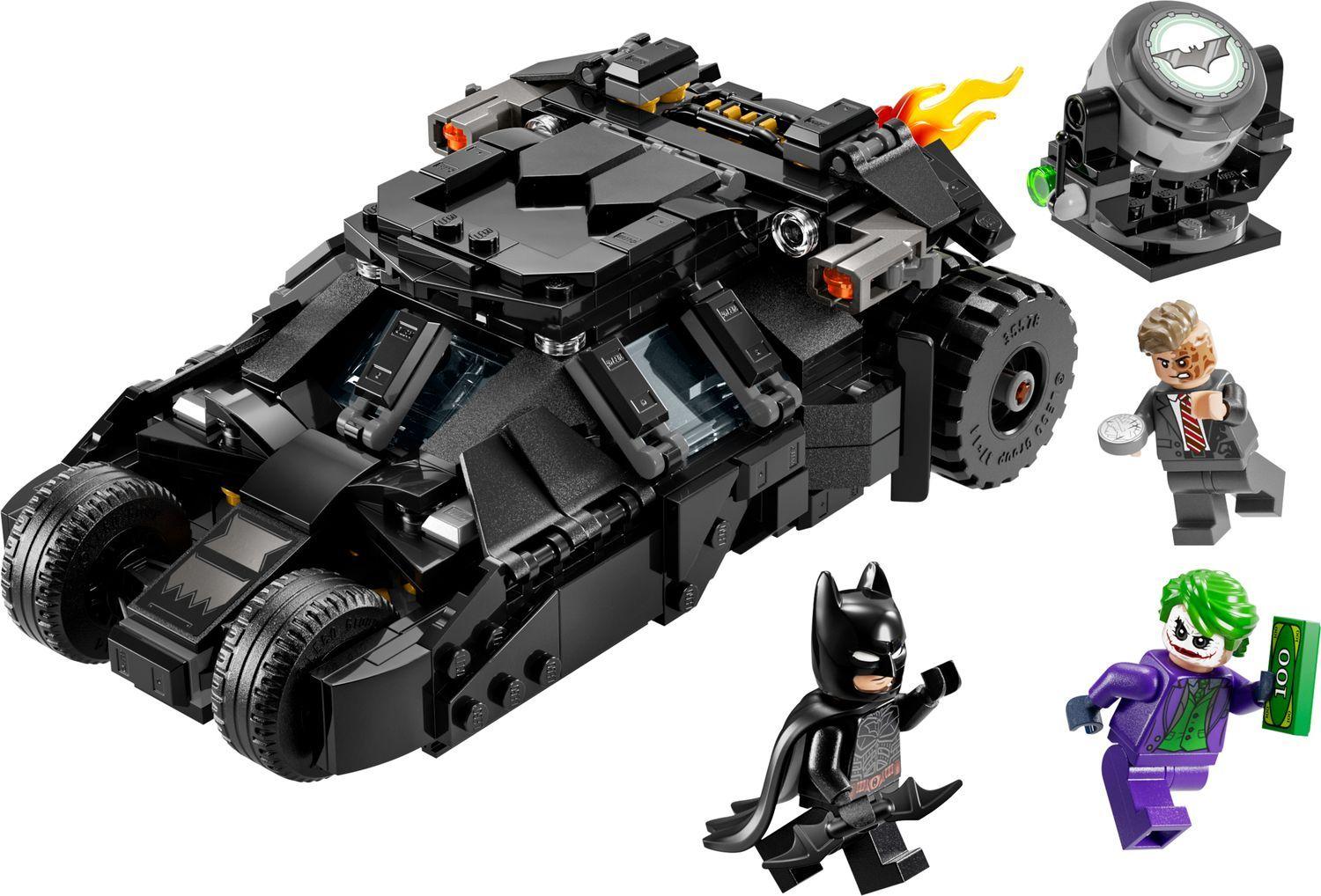 LEGO 76303 DC Comics Super Heroes Batman™ Tumbler contra Two-Face e The Joker™ (8+ anos - 429 peças)