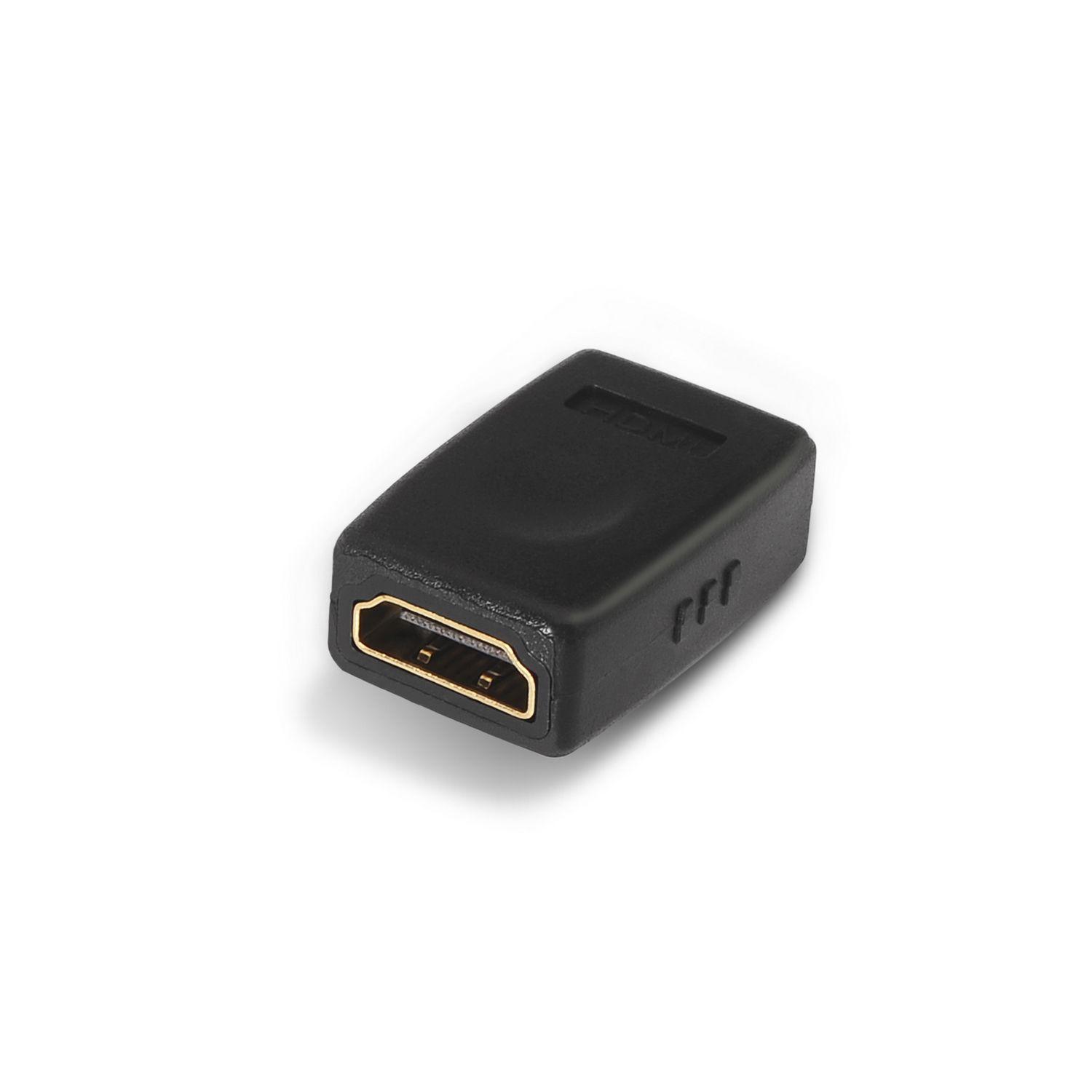 Adaptador de Extensão HDMI AISENS A121-0123 (120 Hz - HDMI Type A - Preto)