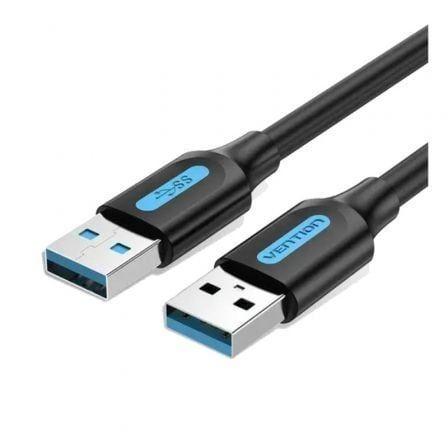 Cabo USB VENTION CONBI (3 m - USB A - Preto)