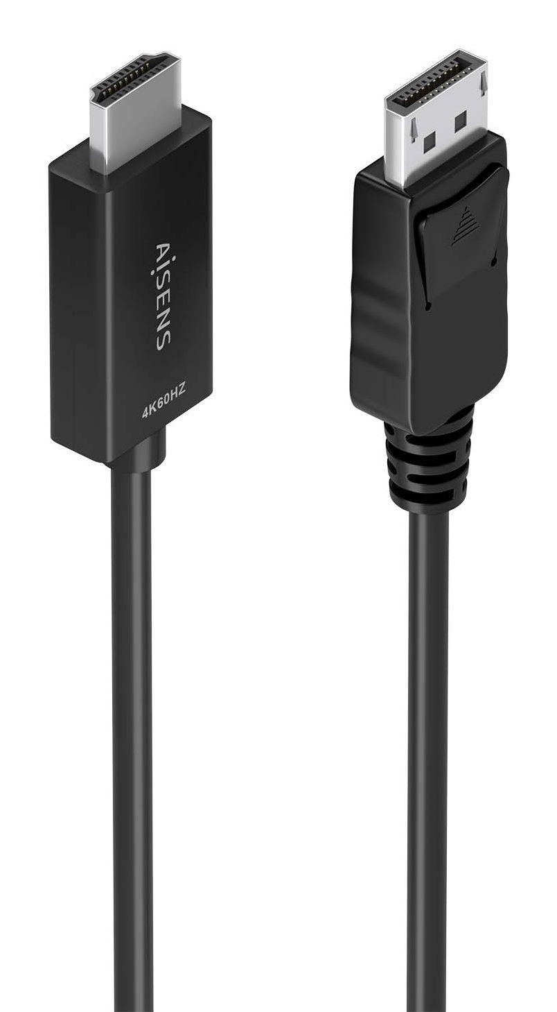 Cabo Conversor AISENS A125-0894 (2 m - HDMI Type A - Preto)