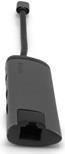 Hub USB-C Multiportas VERBATIM 49141 (0,015 m - Preto e Prateado)