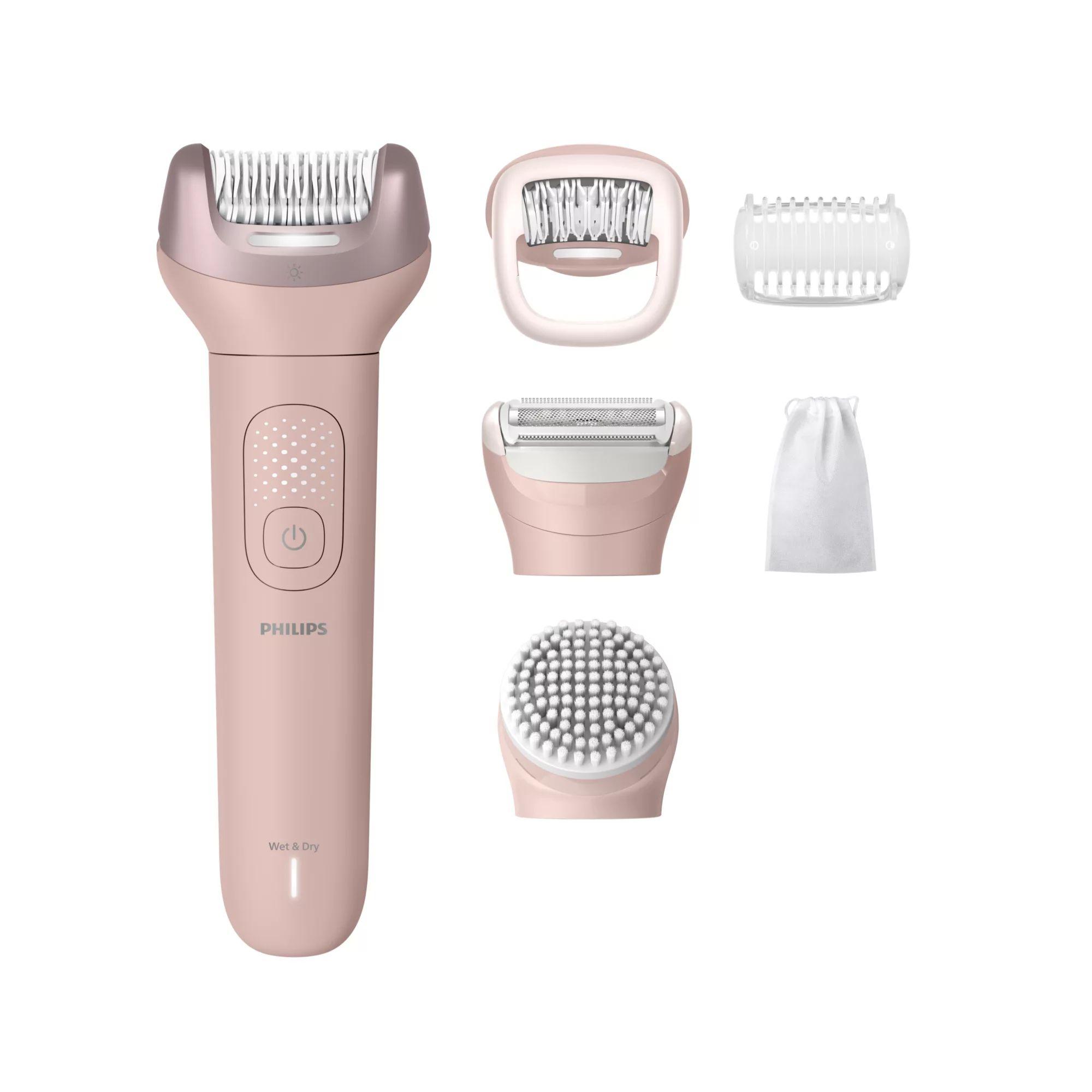 Depiladora PHILIPS Series 9000 BRE718/00 (Rosa)