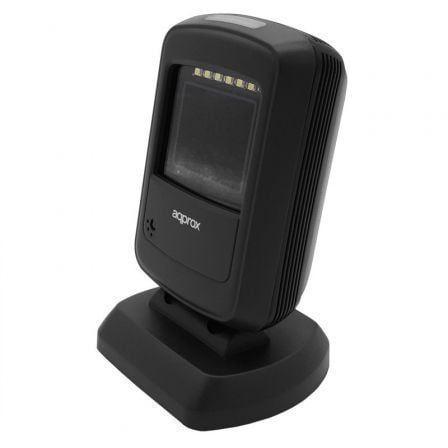 Leitor de Códigos de Barras de Secretária APPROX S07DESK (USB - Preto)