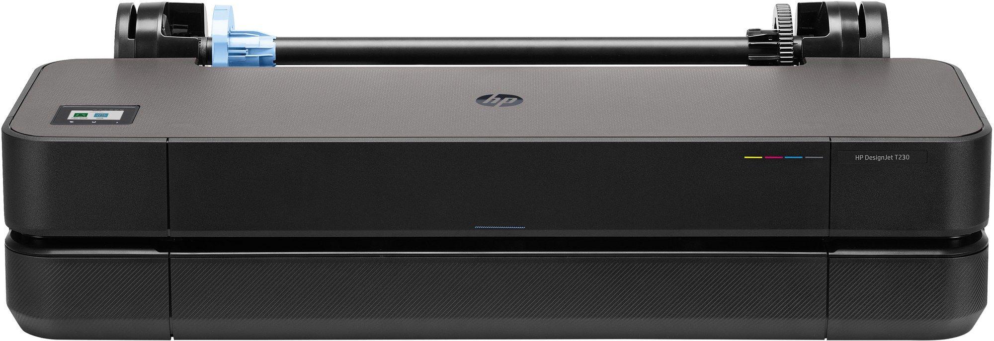 Plotter HP DesignJet T230 (Windows, macOS - Cinzento)