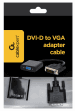 Adaptador DVI-D para VGA GEMBIRD A-DVID-VGAF-01 (0,2 m - DVI-D - Preto)
