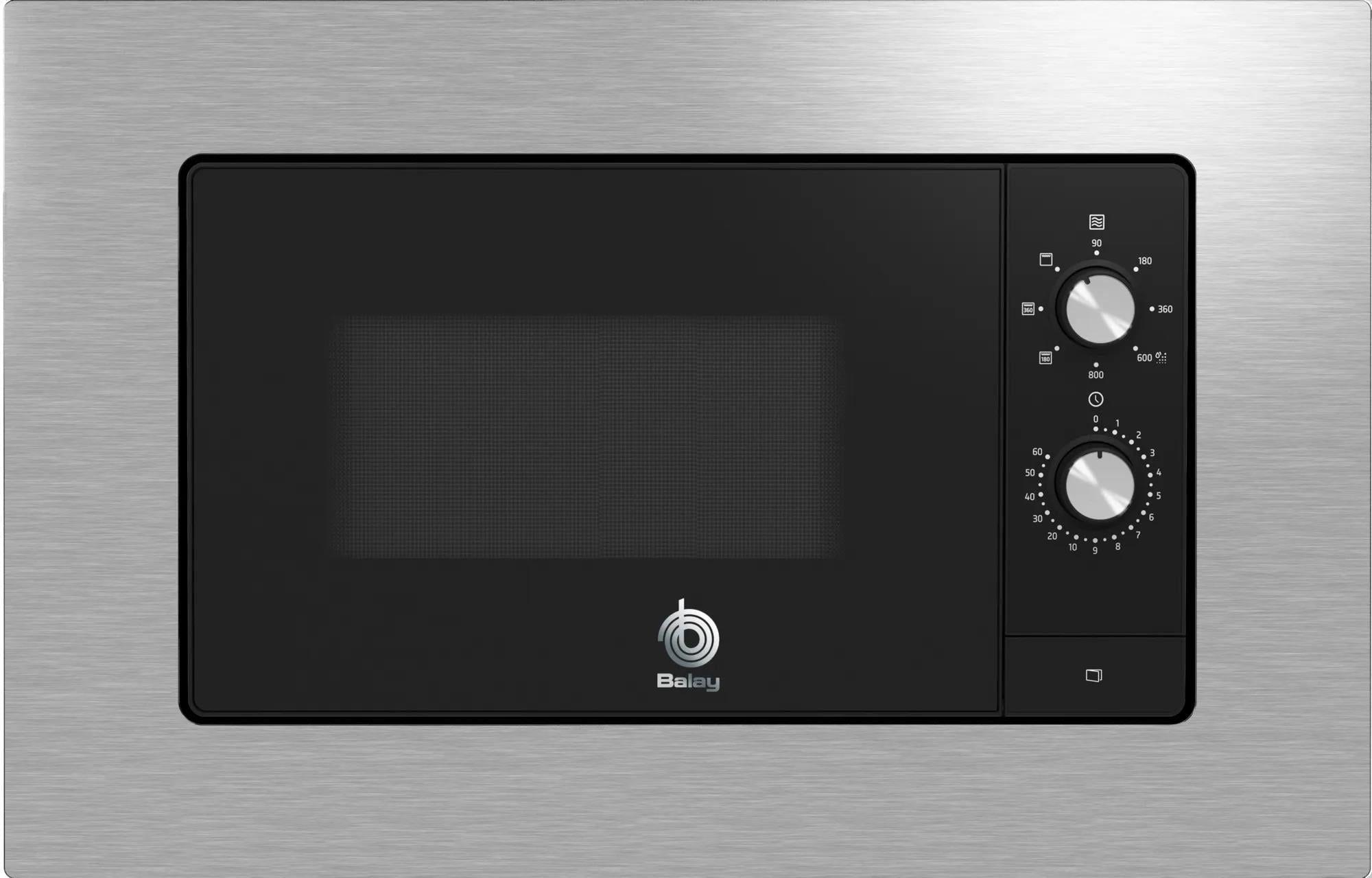 Micro-ondas de Encastre BALAY 3CG6112X3 (800 W - 1000 W - 20 L - Inox)