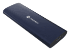 Caixa Externa para SSD M.2 NATEC Rhino M.2 NVMe Lite (10 TB - M.2 " - USB-C 3.2 Gen 2 - Azul-marinho)