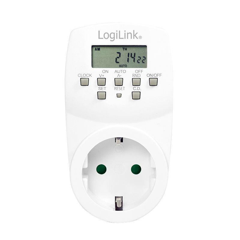 Temporizador Elétrico LOGILINK ET0007 (Branco)