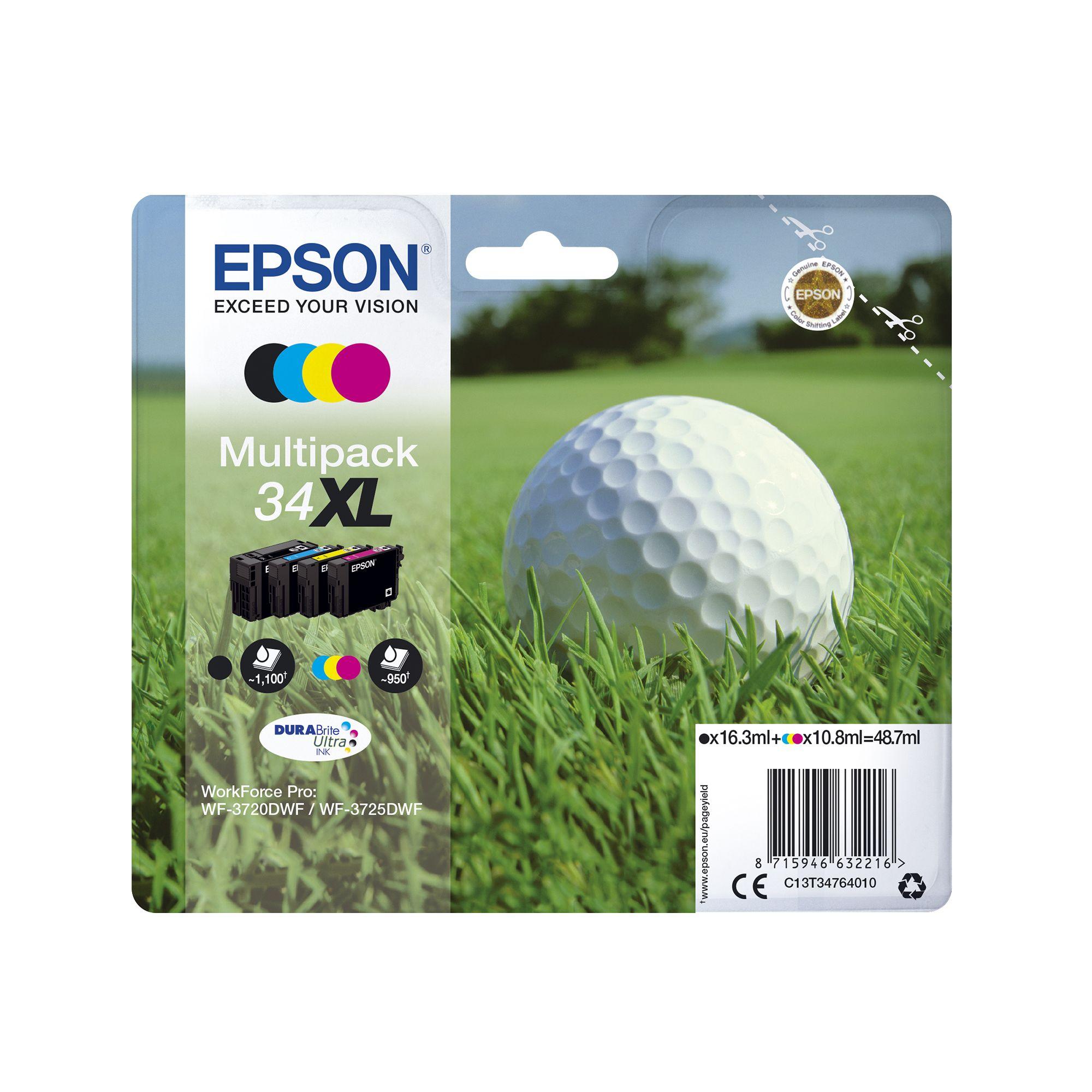 Tinteiro EPSON T3471 (1.100 páginas - Preto)