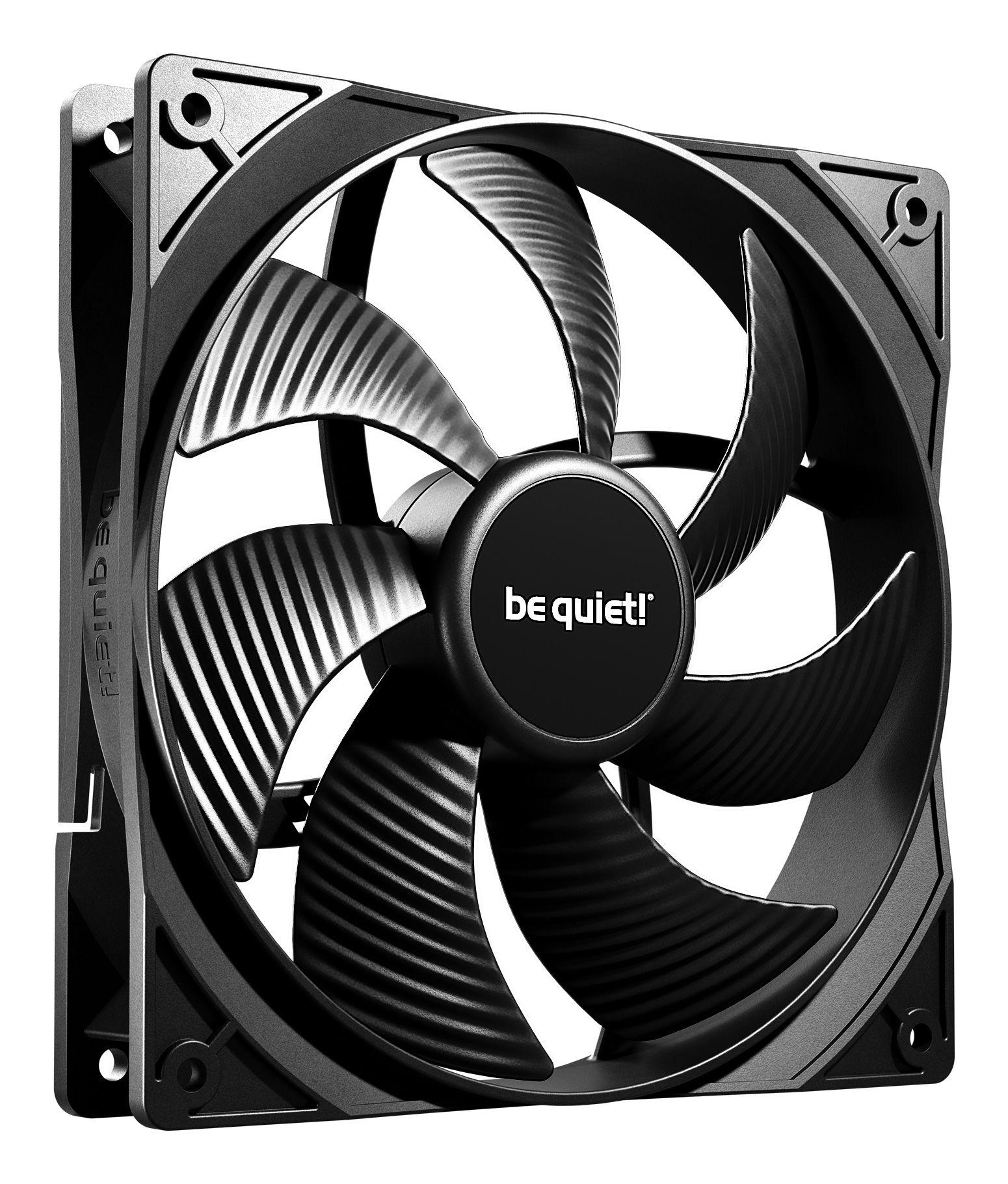 Ventoinha para Caixa de PC BE QUIET! Pure Wings 3 140mm PWM Triple Pack BL139 (Preto)